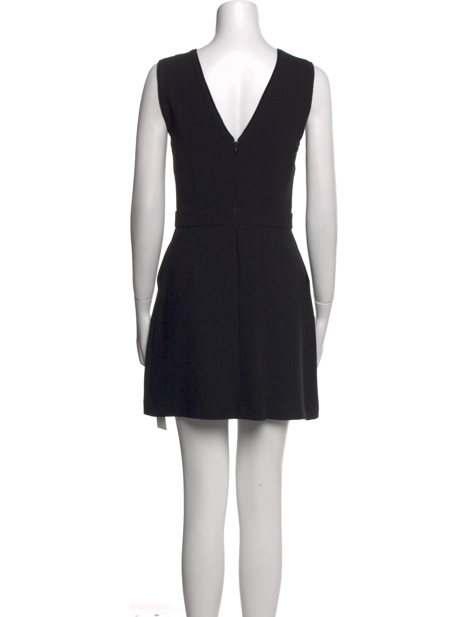 Sandro Crew Neck Mini Dress